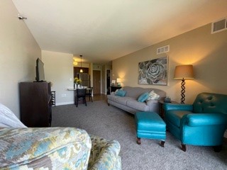 bellbrook model living room