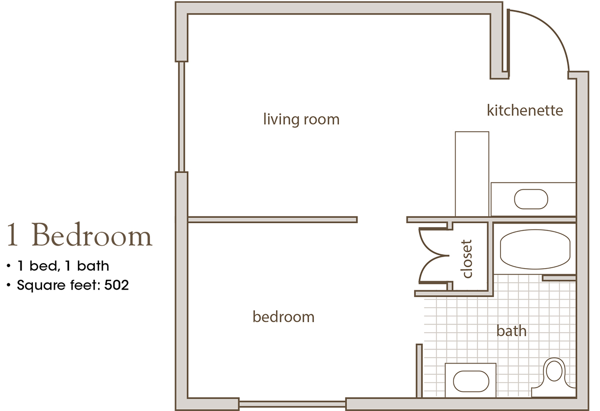 marycrest one bedroom