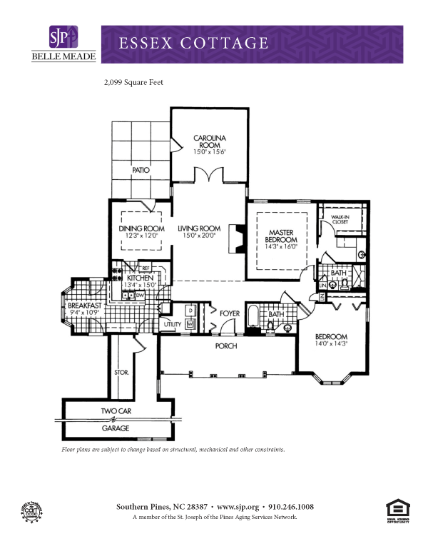 Essex floor plan