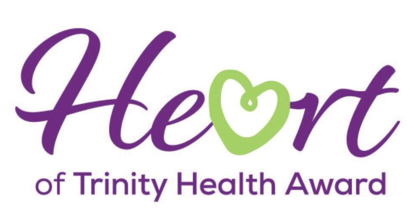 Heart of Trinity Health Award Logo